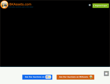 Tablet Screenshot of bkassets.com